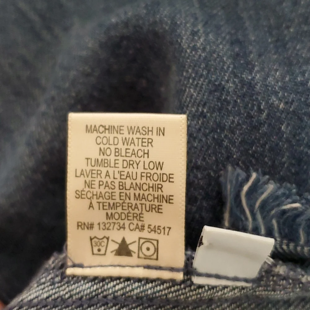 Anthropologie Cloth & Stone denim crop top - Picture 7 of 7